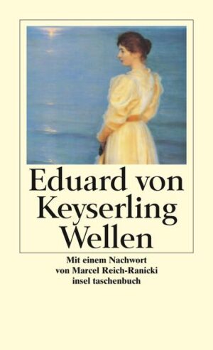 Wellen ist eine Sommergeschichte, eine Liebeserklärung an die Ostsee, ein Porträt der baltischen Adelsgesellschaft um die Jahrhundertwende - und vor allem: eine Liebesgeschichte. Die junge, schöne Doralice hat ihren Mann, einen alten Grafen, verlassen, um ein neues Leben mit dem Maler Hans Grill in einem Badeort an der Ostsee zu beginnen. Mit ihrem unkonventionellen Lebenswandel und der offen gelebten Beziehung zu dem Maler erschüttert sie das starre Moralbewußtsein der adligen Kurgäste, ist zugleich aber auch Objekt der Bewunderung und des Neids. Doch auch das Zusammenleben mit dem Künstler, das für Doralice zunächst die Erfüllung ihrer Sehnsucht bedeutet hatte, leidet mehr und mehr unter Mißverständnissen und gegenseitigen Empfindlichkeiten - beide können die Vergangenheit nicht einfach hinter sich lassen. Das Auf und Ab ihrer Beziehung gestaltet Keyserling eindrucksvoll vor dem Hintergrund eines bewegten, die verschiedensten Stimmungen spiegelnden Meeres.