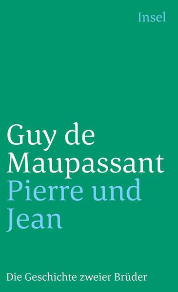 Pierre und Jean ist einer der berühmtesten Romane von Maupassant neben Bel Ami (it 280), Stark wie der Tod und Ein Leben. Es ist die Geschichte zweier rivalisierender Brüder vor dem Hintergrund der normannischen Küstenlandschaft. Die Brüder Pierre und Jean sind von Kindheit an auffallend verschiedenartig - in ihrem Temperament nicht weniger als in ihrem Äußeren: Pierre, ein scharfer Analytiker mit höchsten Ansprüchen an sich und andere, Jean, eine allseits beliebte Frohnatur. Als ein Freund der Familie eines Tages Jean zum Alleinerben seines Vermögen bestimmt, regen sich in Pierre Mißtrauen und Neid …