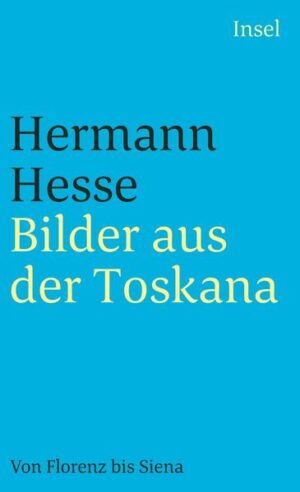 »Angesichts dieser Kultur und dieses Landes sinkt mein Nationalgefühl auf Null«, schrieb Hermann Hesse 1901 in einem Brief von seiner ersten Italienreise. Seitdem hat er bis 1914 dieses Land immer wieder bereist und Venedig, Florenz, die Toskana und Umbrien auf ganz untouristisch-eigenwillige Weise für sich entdeckt und erwandert. Worüber »Baedeker unverantwortlich schweigt«, finden wir in Hesses Tagebüchern, Reiseskizzen, Gedichten und Erzählungen über Florenz und die Toskana so anschaulich und poetisch geschildert, daß es ein Abenteuer ist, die Landschaften, Städte und Sehenswürdigkeiten Oberitaliens mit seinen Augen zu erleben. »Daß mein Reisen, Sehen und Erleben unabhängig von Mode und Reisehandbüchern war, wird man leicht sehen können. Wer auf Reisen wirklich etwas erleben, wirklich froher und innerlich reicher werden will, wird sich die geheimnisvolle Wonne eines ersten Schauens und Kennenlernens nicht durch sogenannte ›praktische‹ Reisemethoden verderben. Wer mit offenen Augen in ein fremdes, bis dahin nur aus Büchern und Bildern gekanntes, aber seit Jahren geliebtes Land kommt, dem wird jeder Tag unerwartete Schätze und Freuden geben, und fast immer behält in der Erinnerung dieses naiv und improvisiert Erlebte die Oberhand über das planmäßig Vorbereitete.« Hermann Hesse