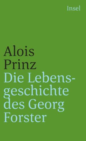 Bereits im Alter von 17 Jahren segelte er mit James Cook um die Welt. Als Naturforscher und Schriftsteller beeindruckte er die Gelehrtenwelt Europas. Und als Demokrat kämpfte er mit Begeisterung für die Französische Revolution. Das Leben dieses deutschen Weltbürgers namens Georg Förster (1754-1794) ist ein außergewöhnliches Zeugnis einer bewegten Epoche. »Alois Prinz hat die dramatische Lebensgeschichte Försters in eine gut lesbare kurze Fassung gebracht, die durch viele authentische Briefzitate besonders lebendig wirkt.« Maria Frise, Frankfurter Allgemeine Zeitung