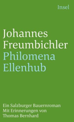 Sein ganzes Leben ordnete er dem Schreiben unter, Erfolg hatte er keinen. Der war erst seinem Enkel,Thomas Bernhard,beschieden. Und der setzte seinem Großvater Johannes Freumbichler (188-1949) gleichmehrere literarische Denkmäler, etwa in der autobiographischen Erzählung Die Ursache: »Alle meine Kenntnisse sind zurückzuführen auf diesen für mich in allem lebens- und existenzentscheidenden Menschen.« Anerkennung wurde dem im 19. Jahrhundert im Salzburger Land angesiedelten Roman Philomena Ellenhub zuteil: Er erschien 1937 - für ihn bekam Freumbichler im selben Jahr den »Förderungspreis des Großen Österreichischen Staatspreises«. Die Lebensgeschichte des Bauernmädchens Philomena Ellenhub, der Alltag auf dem Hof und im Dorf, sind geprägt vom Kreislauf der Jahreszeiten, aber auch durch die dramatischen Ereignisse der Jahre 1830 bis 1848, die Krieg und Frieden, Umsturz, Wiederaufbau, Ringen um Freiheit und Ordnung in die keineswegs nur idyllische Welt bringen. Thomas Bernhard setzte seine Pläne zu einer Neuausgabe dieses Romans mit einem eigenen Nachwort nie in die Tat um. Deshalb versammelt dieser Band zwei frühe Äußerungen Thomas Bernhards zu seinem Großvater. Abgerundet wird die vorliegende Ausgabe durch einen Essay des Freumbichler-Spezialisten Bernhard Judex. So wird verständlich, wie der Enkel auf des Großvaters Schreibmaschine nicht mehr dessen Heimatromane verfaßte, sondern faszinierend-verstörende Weltliteratur.