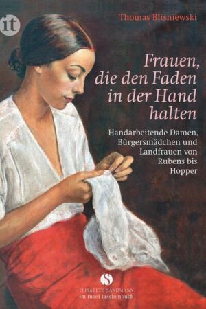 Wie sehr Künstler seit jeher vom Motiv der handarbeitenden Frau fasziniert waren, spiegelt sich in den zahlreichen Gemälden aus allen Jahrhunderten bis in die Gegenwart. Thomas Blisniewski nimmt den Faden auf - und erzählt vom tugendhaften Zeitvertreib der feinen Damen, von den lustvollen Spinnereien junger Mädchen und dem mühsamen Broterwerb der einfachen Frauen. Entstanden ist eine bunte Zeitreise durch die Kunst- und Kulturgeschichte mit Bildern von Rubens, Velázquez, Renoir, Monet, Liebermann, Mary Cassatt, Carl Larsson, Frida Kahlo, Hopper und vielen anderen.