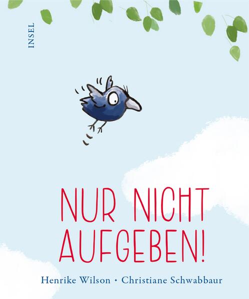 Aller Anfang ist schwer. Davon weiß auch dieser kleine Vogel ein Lied zu zwitschern. Der große Tag ist gekommen, es ist Zeit, das Nest zu verlassen. Das ist aber ganz schön hoch! Ob das gut geht? Nur nicht zu lange nach unten sehen. Hilft nichts! Was muss, das muss. Also: Konzentration, Anlauf, Flügel ausbreiten, Absprung … Mist, schiefgegangen! Da hilft nur eins: dranbleiben und den Mut nicht verlieren. Ein unbeirrbares Vögelchen zum Verlieben - erfrischend in Szene gesetzt von Henrike Wilson!