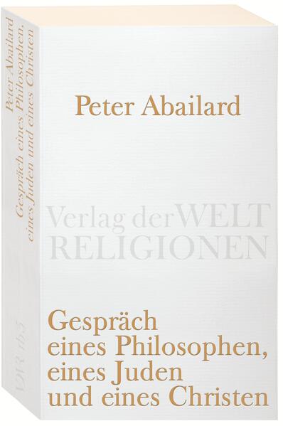 Petrus Abaelardus (1079-1142) verkörperte den Typus des urbanen Intellektuellen, der sich von den Formen klösterlicher Gottesgelehrsamkeit emanzipierte, indem er die Widersprüchlichkeit der Kirchenvätertradition aufdeckte. Abailards Reformtheologie und seine erfolgreiche Lehrtätigkeit konnten nur durch päpstlichen Bann, Publikationsverbot und Klosterhaft beendet werden. Papst Innozenz III. ließ seine Schriften auf dem Petersplatz in Rom öffentlich verbrennen. Während seiner Klosterhaft (1140-1142) verfaßte Abailard die religionsphilosophische Toleranzschrift Gespräch eines Philosophen, eines Juden und eines Christen (Dialogus inter Philosophum, Iudaeum et Christianum). Darin entwarf er das visionäre Programm einer Begegnung der Offenbarungsreligion. Es hat bis heute nichts an Aktualität verloren.