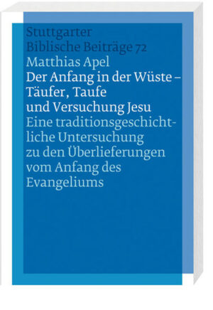 Täufer, Taufe und Versuchung bilden in allen Darstellungen den Auftakt der jesuanischen Verkündigungstätigkeit. Doch schon Jahrzehnte vor der literarischen Fixierung in den Evangelien haben diese Traditionen für die ersten Christen die Anfänge der Sache Jesu markiert. Einem traditionsgeschichtlichen Ansatz folgend, rekonstruiert die Arbeit Herkunft, Entstehungsmotive und Gehalt der motivdichten Überlieferungen und klärt die Frage nach den traditionsgeschichtlichen Verhältnissen von Täufertexten, den vier unterschiedlichen Taufdarstellungen sowie der markinischen Versuchungsszene und dem aus der Logienquelle überlieferten dreiteiligen Geschehen.