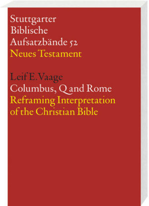 Der Band versammelt 14 englischsprachige Aufsätze aus drei verschiedenen Forschungsgebieten, die den drei Bestandteilen des Titels "Columbus, Q and Rome" zugeordnet werden. The present book brings together under the aegis of the figures of Columbus, Q and Rome three different kinds of essays. Read together, the 14 essays display the logic that would link a cultural history of the Christian Bible in Latin America, historical analysis of the Synoptic Sayings Source, and explanation of the eventual "success" of Christianity within the Roman Empire, as all efforts, first, to displace and, then, to reframe scholarly interpretation of the Christian Bible. Written over the past 20 years in Lima, Perú, and in Toronto, Canada, the essays aim to expose the distinctly modern cultural assumptions often governing historical biblical scholarship as well as to develop alternative perspectives on these topics.