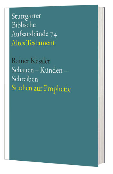 Dies ist der dritte Sammelband des Verfassers in dieser Reihe. Nach den „Studien zur Sozialgeschichte Israels" (SBAB 46) und den „Studien zur Sozialgeschichte und Ethik des Alten Testaments" (SBAB 73) liegen nun „Studien zur Prophetie" vor. Der Obertitel „Schauen-Künden-Schreiben" weist auf den Paradigmenwechsel in der Prophetenforschung der letzten Jahrzehnte hin. Es wurde nämlich erkannt, dass neben dem Offenbarungsempfang („Schauen") und der mündlichen Verkündigung („Künden") auch die schriftliche Tätigkeit des Sammelns, Redigierens und Fortschreibens eine genuin prophetische Aufgabe ist.-Ein Schwerpunkt der Studien liegt auf Vorarbeiten zu Amos und Maleachi, die der Verfasser im letzten Jahrzehnt kommentiert hat. Aber auch Querschnittanalysen, Studien zur vorderen Prophetie, zu Deuterojesaja, Hosea und Micha wurden in den Band aufgenommen.