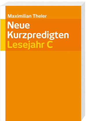 Der neue Predigtband von Kapuzinerpater Maximilian Theler mit prägnanten Kurzpredigten für das kommende Lesejahr C übersetzt die Botschaft und die Sprachkraft des Evangeliums für jeden Sonn- und Festtag überzeugend ins Heute und bringt das Anliegen der biblischen Texte nahe. Neu: für jeden Anlass werden zwei Kurzpredigten angeboten. Eine nützliche Hilfe für jede Predigt- und Gottesdienstvorbereitung.