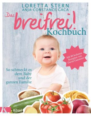 Brei zum Beikoststart? Muss nicht sein! Nach dem erfolgreichen Titel Einmal breifrei, bitte! geht es jetzt an die Töpfe. Denn Kinder ab dem Beikostalter haben Spaß am Familienessen, wenn sie mundgerechte Happen in Fingerfood-Größe probieren dürfen. In diesem Buch stellen die Schauspielerin Loretta Stern und die Hebamme Anja Constance Gaca 80 Familienrezepte vor - von dem Szenekoch David Gansterer kreiert und auf »breifrei«-Tauglichkeit getestet. Mit Schwung und Augenzwinkern liefern die Autorinnen, beide selbst Mütter, die Basics der Babyernährung ohne Löffel: die besten Nährstoffbooster, die schnellsten Garmethoden, die Dos und Don’ts der stressfreien Familienküche. Dazu babytaugliche Rezepte für Fingerfood, Frühstücksideen, Snacks und warme Hauptgerichte. Hier kommen kleine Essanfänger voll auf ihre Kosten, genauso wie der Rest der Familie. Alle sitzen gemeinsam am Tisch: ohne Füttern, ohne Stress! Die aktuelle Forschung gibt der Methode »breifrei« recht: Babys profitieren erwiesenermaßen von dieser selbst gesteuerten Ernährungsweise, z.B. in Bezug auf Allergieprophylaxe, Gehirnentwicklung und gesundes Essverhalten. Nach dem Stillen kommt der Brei? Das muss nicht sein! Kinder ab dem Beikostalter haben Spaß am Familienessen, wenn sie babytaugliche Happen in Fingerfood-Größe probieren dürfen. Dieses Kochbuch liefert alles, was Sie dafür brauchen: 80 tolle Familienrezepte, lecker, gesund und auf Babys Bedürfnisse zugeschnitten. Dazu Know-how über die richtige Ausstattung, Einkauf und Lagerung, die schnellsten Garmethoden, Dos und Don’ts der nachhaltigen Familienküche. Hier kommen kleine Essanfänger voll auf ihre Kosten, genauso wie der Rest der Familie. Alle sitzen gemeinsam am Tisch: ohne Füttern, ohne Stress! Breifrei kochen leicht gemacht Das erste Kochbuch zum aktuellen Trend »Baby-led Weaning« Schnelle Rezepte für die ganze Familie Medienpräsente Autorin Ausstattung: Durchgehend vierfarbig. Mit zahlreichen Fotos