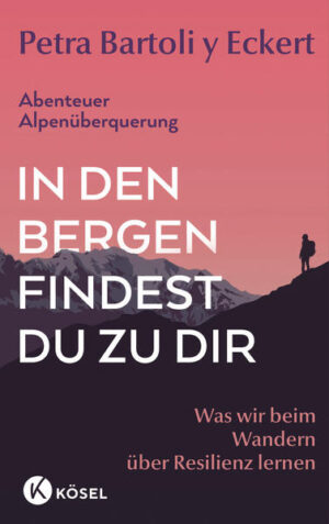 Was wir in den Bergen fürs Leben lernen „Einmal im Leben zu Fuß über die Alpen und sich dabei den Herausforderungen und Widrigkeiten stellen: Mit diesem Selbstversuch und durch Begegnungen mit Menschen, die besonders widerstandsfähig und lebensfroh sind, wollte ich herausfinden, wie Resilienz und innere Stärke möglich sind oder gelernt werden können. Gefunden habe ich beeindruckende Lebensgeschichten und viele Ideen dazu, was uns stark macht.“ Wenn Petra Bartoli y Eckert zu sich kommen und den Kopf frei bekommen möchte, geht sie in die Natur – genau genommen geht sie in der Natur: Sie ist eine von Millionen Deutschen, die leidenschaftlich gerne wandern und die Ruhe in Bergen oder Wäldern ebenso genießen wie den Gleichklang ihrer Schritte auf kiesbedeckten Wegen. Für ihr großes Ziel, einmal zu Fuß die Alpen zu überqueren, wollte sie sich nicht nur körperlich, sondern auch mental vorbereiten. Deshalb hat sie Bergmenschen getroffen und nach ihren Rezepten für innere Stärke und Durchhaltevermögen befragt. Was sie dabei gelernt hat, hat ihr aber nicht nur beim Wandern geholfen: Sie begegnet den Höhen und Tiefen des Lebens insgesamt nun viel gelassener. Ausstattung: Mit zahlreichen Illustrationen