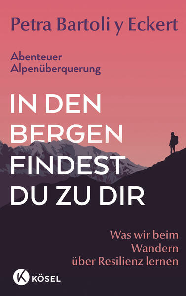 Was wir in den Bergen fürs Leben lernen „Einmal im Leben zu Fuß über die Alpen und sich dabei den Herausforderungen und Widrigkeiten stellen: Mit diesem Selbstversuch und durch Begegnungen mit Menschen, die besonders widerstandsfähig und lebensfroh sind, wollte ich herausfinden, wie Resilienz und innere Stärke möglich sind oder gelernt werden können. Gefunden habe ich beeindruckende Lebensgeschichten und viele Ideen dazu, was uns stark macht.“ Wenn Petra Bartoli y Eckert zu sich kommen und den Kopf frei bekommen möchte, geht sie in die Natur – genau genommen geht sie in der Natur: Sie ist eine von Millionen Deutschen, die leidenschaftlich gerne wandern und die Ruhe in Bergen oder Wäldern ebenso genießen wie den Gleichklang ihrer Schritte auf kiesbedeckten Wegen. Für ihr großes Ziel, einmal zu Fuß die Alpen zu überqueren, wollte sie sich nicht nur körperlich, sondern auch mental vorbereiten. Deshalb hat sie Bergmenschen getroffen und nach ihren Rezepten für innere Stärke und Durchhaltevermögen befragt. Was sie dabei gelernt hat, hat ihr aber nicht nur beim Wandern geholfen: Sie begegnet den Höhen und Tiefen des Lebens insgesamt nun viel gelassener. Ausstattung: Mit zahlreichen Illustrationen