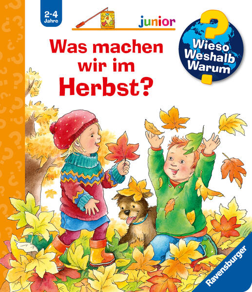 Jonas und Ella lieben es, im Herbst mit Gummistiefeln in Pfützen zu springen und am Waldrand Kastanien zu sammeln. Wenn der Wind ordentlich pfeift, lassen sie ihre Drachen steigen. Ganz besonders freuen sich die beiden darauf, an Halloween verkleidet und am Martinstag mit Laternen durch die Straßen zu ziehen. Und was machen wir im Frühling, Sommer und Winter? Das verraten die weiteren Bände dieser Jahreszeiten Serie von Wieso? Weshalb? Warum? Wieso? Weshalb? Warum? junior Die Sachbuchreihe für Kinder von 2- 4 Jahren Jeden Tag entdecken Kinder etwas Neues - und haben viele Fragen. Wann kommt die Feuerwehr? Was machen die Tiere im Winter? Warum muss ich Zähne putzen? Die beliebte Sachbuchreihe Wieso? Weshalb? Warum? junior beantwortet die Fragen der Kinder auf Augenhöhe. Sie beleuchtet unterschiedlichste Themen aus ihrer Alltags- und Interessenswelt altersgerecht und mit viel Liebe zum Detail. Die Reihe ist speziell auf kleine Hände und die Bedürfnisse der Kleinsten angepasst. Klare und liebevolle Bilder, kurze Sachtexte sowie handliche Klappen, die Bewegungen veranschaulichen und überraschende und lustige Einblicke gewähren, ermöglichen Kindern, sich ihre Themen selbst zu erschließen. Der Spaß am eigenhändigen Entdecken, die liebevolle Umsetzung und die hochwertige Ausstattung garantieren langanhaltende Freude an jedem Buch.