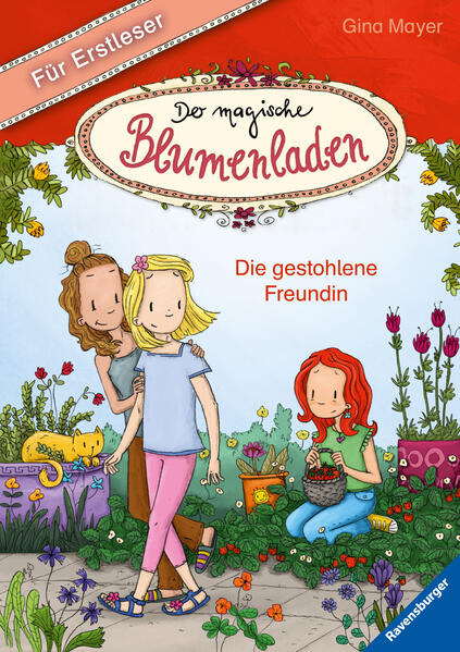 Hinter jeder Blume steckt ein Zauber! Band 4: Violet und Lottie sind beste Freundinnen. Eigentlich! In letzter Zeit spielt Lottie nämlich immer öfter mit Hanna. Und die nützt fiese Tricks, um Lottie ganz für sich zu haben. Violet ist sauer! Ob Blumenmagie ihre Freundschaft retten kann? Mit vierfarbigen Illustrationen und Fibelschrift für Leseanfänger ab 6 Jahren geeignet. Violets Tante Abigail hat einen wundervollen Blumenladen - und kann mit magischen Blumen Menschen glücklich machen. Violet hat diese Gabe geerbt, doch eigentlich ist sie noch zu klein für Blumenmagie. Das findet zumindest Tante Abigail... Violet und Lottie sind schon lange befreundet. Doch dann kommt Hanna neu in die Gegend und Lottie spielt immer öfter nur mit ihr. Kein Wunder! Hanna tut auch alles dafür, dass sie Lottie nur für sich hat! Sogar eine Erdbeerallergie täuscht sie vor, doch Violet durchschaut das Manöver. Und ist jetzt so richtig sauer! Ob Blumenmagie die Freundschaft mit Lottie retten kann? Aber was ist diesmal die richtige Pflanze? Die Adios- Blume oder Das tränende Herz? Band 1: Der magische Blumenladen für Erstleser - Die verschwundenen Katzen Band 2: Der magische Blumenladen für Erstleser - Das geheimnisvolle Mädchen Band 3: Der magische Blumenladen für Erstleser - Der verzauberte Esel Band 4: Der magische Blumenladen für Erstleser - Die gestohlene Freundin