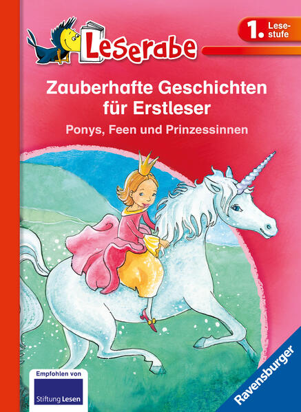 Prinzessin Fabiola entdeckt geheimnisvolle Spuren, die kleine Fee zaubert ein Fahrrad herbei und Marie fiebert dem großen Reitturnier entgegen. Drei zauberhafte Geschichten in einem Band! Lesen lernen wie im Flug! Die Kinderbücher der Reihe Leserabe - 1. Lesestufe wurden mit Pädagogen entwickelt und richten sich an Leseanfänger ab der 1. Klasse. Kurze Texte in großer Fibelschrift sichern erste Leseerfolge und steigern die Lesekompetenz von Mädchen und Jungen ab 6 Jahren. Empfohlen von Stiftung Lesen, gelistet bei Antolin. Weitere Informationen auf leserabe.de.