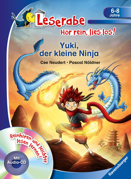 Yuki ist ein Junge mit magischen Kräften. Nach einer Ausbildung zum Ninja wartet der erste gefährliche Auftrag auf Yuki: Er soll einen Feuerdrachen aus einem Kloster vertreiben! Hören, lesen, verstehen: Das neue Leseraben- Konzept verbindet Hörbuch und Erstlesebuch zu einem einzigartigen Leseerlebnis. Mit Audio- CD und Datei zum Download. So wird Lesenlernen zum Kinderspiel! Die kurzen Hörspiele am Kapitelanfang führen in die Geschichte ein. Durch das Gehörte fällt das Lesen leichter und die Lesemotivation von Mädchen und Jungen wird gefördert. Die lustigen Audio- Rätsel vertiefen das Gelesene. Die Leser sind hautnah bei einem spannenden Pferde- Abenteuer dabei. Mit Audio- CD. Ab 6 Jahren.