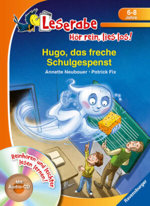 Hugo lebt in einer Schule. Als Kinder im Schulhaus übernachten, kann Hugo gemeinsam mit Freund Willi endlich mal wieder so richtig spuken! Eine ganz besondere Lesenacht beginnt ... Hören, lesen, verstehen: Das neue Leseraben- Konzept verbindet Hörbuch und Erstlesebuch zu einem einzigartigen Leseerlebnis. Mit Audio- CD und Datei zum Download. So wird Lesenlernen zum Kinderspiel! Die kurzen Hörspiele am Kapitelanfang führen in die Geschichte ein. Durch das Gehörte fällt das Lesen leichter und die Lesemotivation von Mädchen und Jungen wird gefördert. Die lustigen Audio- Rätsel vertiefen das Gelesene. Die Leser sind hautnah bei einem spannenden Pferde- Abenteuer dabei. Mit Audio- CD. Ab 6 Jahren.