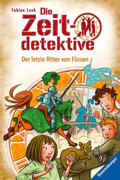 Füssen - 1508 nach Christus. Die Zeitdetektive reisen zu Kaiser Maximilian I., der als der „letzte Ritter“ gilt. Maximilian veranstaltet ein großes Turnier - und die Freunde dürfen dabei sein. Doch bei der Siegerehrung bricht ein Tumult aus: Ein Pfeil wird auf die Tribüne abgeschossen! Galt der Anschlag etwa dem Kaiser? Kinder für Geschichte begeistern - Fabian Lenk gelingt das immer! In seiner Reihe „Die Zeitdetektive“ verpackt er historisches Wissen in abenteuerliche Zeitreise- Krimis. Exakt recherchiert und spannend! Weitere Abenteuer der Zeitdetektive: Band 31: Das Wunder von Bern Band 32: Der Spion am Hof des Sonnenkönigs Band 33: Leonardo da Vinci und die Verräter Band 34: Barbarossa und der Raub von Köln Band 35: Shakespeare und die schwarze Maske Band 36: Der Fluch des Pharao Band 37: Goldrausch im Wilden Westen Band 38: Ramses und die Falle am Nil Band 39: Kolumbus und die Meuterer Band 40: Die goldene Göttin von Athen