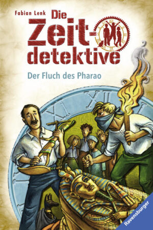 Kinder für Geschichte begeistern - Fabian Lenk gelingt das immer! In seiner Reihe „Die Zeitdetektive“ verpackt er historisches Wissen in abenteuerliche Zeitreise- Krimis. Exakt recherchiert und spannend! Weitere Abenteuer der Zeitdetektive: Band 1: Verschwörung in der Totenstadt Band 6: Die Brandstifter von Rom Band 5: Geheimnis um Tutanchamun Band 10: Falsches Spiel in Olympia Band 15: Kleopatra und der Biss der Kobra Band 19: Gefahr am Ulmer Münster Band 21: Der Schwur des Samurai Band 26: Der Betrüger von Lübeck Band 27: Geheime Zeichen in Pompeji Band 28: Mozart und der Notendieb Band 29: Entführung in Nürnberg Band 30: Caesar und die große Verschwörung Band 31: Das Wunder von Bern Band 32: Der Spion am Hof des Sonnenkönigs Band 33: Leonardo da Vinci und die Verräter Band 34: Barbarossa und der Raub von Köln Band 35: Shakespeare und die schwarze Maske Band 36: Der Fluch des Pharao Band 37: Goldrausch im Wilden Westen Band 38: Ramses und die Falle am Nil Band 39: Kolumbus und die Meuterer Band 40: Die goldene Göttin von Athen