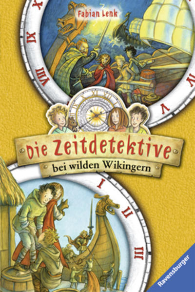 Zwei Abenteuer der Zeitdetektive in einem Band: "Der Schatz der Wikinger" (Zeitpunkt der Handlung: 965 n. Chr.) und "Der Fluch der Wikinger" (Zeitpunkt der Handlung: 985 n. Chr.).