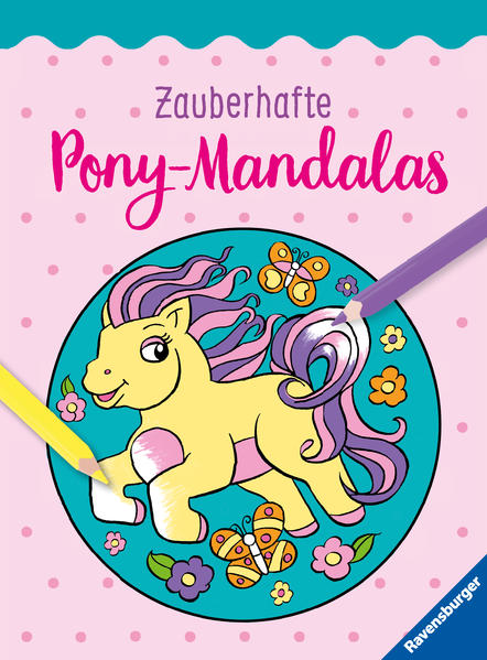 Viele traumhafte Pony- Mandalas warten darauf, ausgemalt zu werden. Hier gibt es bezaubernde Ponys mit Flügeln, geheimnisvolle Einhörner und wunderschöne Zauberpferde mit Blumenschmuck. Komm mit ins Reich der Ponys! Zahlreiche Mandalas laden dazu ein in den verschiedensten Farben ausgemalt zu werden. Auf dem hochwertigen Papier kann man mit Buntstiften, Wachsmalkreide, Filzstiften und sogar mit Wasserfarben malen. Ob Rosa, Blau, Geld oder Grün - beim Ausmalen sind der Fantasie keine Grenzen gesetzt.