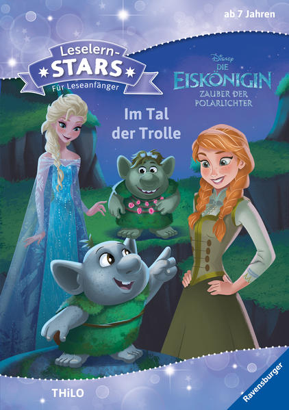 • Disney- Helden motivieren zum ersten Lesen • Einfacher Wortschatz und vereinfachte Handlung für Leseanfänger ab 7 Jahren • Durchgängig farbig illustriert mit wunderschönen, texterklärenden Bildern Lesen lernen mit Elsa, Anna und den Trollen! Schon Leseanfänger können die vereinfachte Geschichte leicht lesen und verstehen. Die vielen Bilder zu diesem neuen TV- Special tragen zum Textverständnis bei. Lesen lernen mit Disney: • Große Fibelschrift • Einfacher Wortschatz • Aufteilung in kurze Kapitel • Vereinfachte Handlung • Motivation durch Leseurkunde