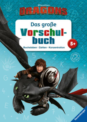 Fans von DreamWorks Dragons finden in diesem Buch viele spannende Übungen und Spiele zur Vorbereitung auf die Schule: Mal- und Motorikspiele für zwischendurch, Übungen zu Buchstaben und Zahlen von 1- 10, erste Schreib- und Rechenaufgaben sowie Konzentrations- und Wahrnehmungsübungen. Begleitet werden die ABC- Schützen dabei von Hicks, Astrid, dem Drachen Ohnezahn und vielen weiteren Charakteren aus der abenteuerlichen Welt der Drachenreiter.