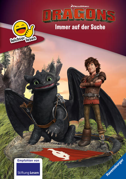 Endlich leichter lesen! Spannende Themen und coole Illustrationen wecken das Interesse am Lesen. Kurze Texte, einfache Wortwahl und eine übersichtliche Gestaltung ermöglichen ein Lesevergnügen für alle Kinder. Drachenreiter Taffnuss ist verzweifelt: Seine Henne Hühnchen ist verschwunden. Schon wieder! Taffnuss und seine Freunde suchen sofort nach ihr. Auch Dagur macht sich auf die Suche. Er möchte seinen Vater Oswald finden. Die Reise führt ihn, gemeinsam mit Hicks und Fischbein, auf eine weit entfernte Insel. Tatsächlich entdecken sie dort Spuren von Oswald. Ob die Drachenreiter Dagurs Vater und Hühnchen finden werden? Ein spannendes Abenteuer zur beliebten TV- Serie Dragons!