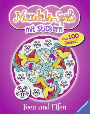 In diesem Buch können Kinder 24 wunderschöne Mandalas farbig gestalten und mit vielen farbigen Stickern verzieren.