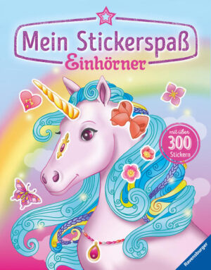 Dieses Heft bietet Einhornfans elf abwechslungsreiche Szenen: vom schillernden Regenbogen- Einhorn über zauberhafte Waldblumen- und Rosengarten- Looks bis hin zum magischen Unterwasser- Einhorn. Mit über 300 farbigen Stickern können die Einhörner fantasievoll gestaltet werden. Dieses Heft bietet Einhornfans 11 abwechslungsreiche Szenen mit Einhorn- Vorlagen zum Gestalten: vom schillernden Regenbogen- Einhorn über zauberhafte Waldblumen- und Rosengarten- Looks bis hin zum magischen Unterwasser- Einhorn. Mit über 300 farbigen Stickern können die Einhörner fantasievoll gestaltet werden: mit Sattel, Flügeln, bunten Schleifen, Blüten und vielem mehr.