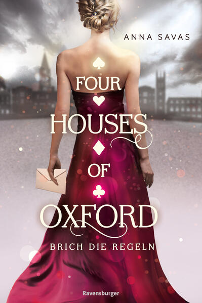 Band 1 der fesselnden Dark-Academia-Romantasy an der University of Oxford. Das Leben mischt die Karten, doch du spielst das Spiel. Als Harper an der University of Oxford angenommen wird, scheinen all ihre Träume zum Greifen nah. Vor allem als sie mit der Zusage die Einladung erhält, den berüchtigten Diamonds beizutreten - einer Studentenverbindung, die ihren Mitgliedern Macht und Einfluss verspricht. Auf einmal muss Harper am Spiel der Vier Farben teilnehmen und steht ihrer Vergangenheit gegenüber: Finley, der sie vor Jahren ohne Erklärung im Stich ließ und sie jetzt ausdrücklich vor der tödlichen Magie der Diamonds warnt. Play the GAME or lose your HEART. Tauche ein in die Welt der vier magischen Studentenverbindungen Cross, Hearts, Diamonds und Spades, und in ein gefährliches Kartenspiel, das im echten Leben ausgetragen wird! ***Eine Szene aus FOUR HOUSES OF OXFORD, Bd. 1*** „Ich sollte jetzt gehen. Bevor uns noch jemand sieht.“ Seine Hand zuckte, als wollte er nach mir greifen, doch er tat es nicht und ein bittersüßer Stich fuhr mir durchs Herz. „Solltest du“, wisperte ich, doch er rührte sich nicht. Unsere Blicke verhakten sich. Ich ertrank im Grün seiner Augen, wollte ihn berühren, ihn küssen. Ich wollte nur einen Tag. Einen einzigen Tag, ohne ständig Angst davor zu haben, dass uns jemand erwischte. Mein Atem beschleunigte sich. Warum musste alles so kompliziert sein? „Ich will aber nicht gehen.“ Seine Stimme war leise. „Ich weiß, dass das unvernünftig ist. Nach allem, was passiert ist, sollte ich gehen und … und wenn das Spiel vorbei ist, könnten wir alles sein, was wir wollen. Aber ich kann nicht. Ich habe Angst, dass ich dich wieder verliere, bevor ich dich richtig wiedergefunden habe.“