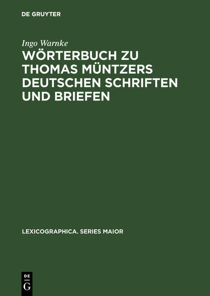 In der Reihe Lexicographica. Series Maior erscheinen schwerpunktmäßig Monographien und Sammelbände zur Lexikographie und Metalexikographie. Darüber hinaus werden Arbeiten aus dem weiteren Bereich der Lexikologie aufgenommen, sofern sie Ansätze bieten, die einen Beitrag zum Ausbau der theoretischen, methodischen und empirischen Grundlagen von Lexikographie und Metalexikographie leisten. In den seit 1984 erschienenen knapp 150 Bänden spiegeln sich anschaulich die Schwerpunkte und Entwicklungstendenzen der einschlägigen Forschung. Das Spektrum der behandelten Themen reicht von Problemen der Mikro- und Makrostruktur über typologische und wissenschaftsgeschichtliche Aspekte bis hin zur anwendungsorientierten lexikographischen Dokumentation.