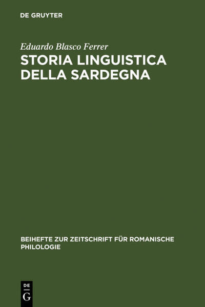 Storia linguistica della Sardegna | Eduardo Blasco Ferrer
