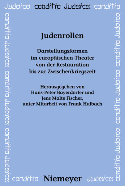 Der Band versammelt Beiträge zu der theatralen Darstellung von Juden im europäischen Theater zwischen 1830 und 1940. Zwischen Antijudaismus und Antisemitismus einerseits, jüdischer Renaissance und Zionismus andererseits erstreckt sich das Spannungsfeld, in dem Juden auf den Bühnen dargestellt wurden. Kultur- und mentalitätsgeschichtliche Rahmenbedingungen werden in den einzelnen Studien immer mit einbezogen. Der hier vorgelegte Band ist der erste Versuch, Werke des Sprechtheaters und des Musiktheaters unter diesem Gesichtspunkt gemeinsam zu betrachten.