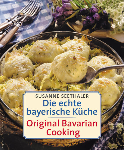 Die besten Rezepte der bayerischen Küche in zweisprachiger Edition: Die traditionellen Klassiker, für den kleinen und großen Hunger, für den Biergarten, den Nachmittagskaffee oder ausgedehnte sonntägliche Schlemmereien... lassen Sie sich verführen! The Best of Bavarian Cooking! Here they are: treasures of traditional Bavarian cooking. Whether you`re just looking to satisfy a hankerin or still a raging hunger, whether you`re searching for something to take to a beer garden or to serve at an afternoon coffee klatch or whether you`re seeking something for that spechial Sunday dinner: it`s time to succumb to temptation! Aus dem Vorwort: "Denkt man an Bayern, dann kommen einem schäumende Bierkrüge, weiß-blauer Himmel, fesche Madln in schmucken Dirndln und kernige Burschen mit strammen Wadln in den Sinn. Ganz zu Schweigen vom größten Volksfest der Welt, dem Münchner Oktoberfest, oder dem Märchenkönig Ludwig II., dem "Kini", wie er hier liebevoll genannt wird, mit seinen wahr gewordenen Träumen aus Stein, wie das berühmte Schloss Neuschwanstein. Der Freistaat im Süden Deutschlands rangiert unter den zehn meist besuchten Ländern der Erde und wird nicht nur von seinen Einwohnern heiß geliebt. Die Liebe geht bekanntlich durch den Magen und in Bayern kommt sie oft deftig daher. Schweinsbraten mit Kraut und Knödeln, Ente und Gans gebraten, Haxen, Leberkäse und Weißwürste. Der Besucher hat die Qual der Wahl. Ochsenschwanz oder Ochsenmaulsalat, gebackenes Kuheuter oder Schlachtplatte, Kalbskäs` in der Semmel oder süße Hasenöhrl, die bayerische Küche bietet durchaus auch Exotisches für Probierfreudige. Doch im Großen und Ganzen liebt man es in Bayern bodenständig und einfach, die regionalen Gasthäuser, vor allem auf dem Land, bestechen durch klare, geschmackvolle Gerichte, die das Herz eines jeden Gourmets höher schlagen lassen. Ein kühles Helles dazu und man befindet sich im sprichwörtlichen "Himmel der Bayern". Die Rezepte in diesem Buch erzählen von dieser einfachen ländlichen Küche, die diesen zauberhaften Landstrich nördlich der Alpen heute noch prägt. Mehlspeisen aus längst vergangen geglaubten Zeiten, Beilagen wie Blaukraut, Knödel oder Krautsalat, deftige Braten und der berühmte Obatzde haben - neben vielen anderen Köstlichkeiten - Einzug auf folgenden Seiten gehalten. Gewürzt mit Geschichten und Wissenswertem zur bayerischen Esskultur. Lassen Sie sich verführen. Viel Freude beim Nachkochen und "An Guad`n"!