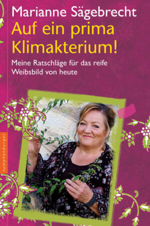 Sie ist die Hüterin geheimer Rezepturen und Zauberelixiere. Wenn Marianne Sägebrecht ihr Schatzkästlein öffnet, weht Magie durch den Raum. Ihr neues Thema sind die Wechseljahre _ für sie eine natürliche Übergangszeit des Körpers, für den als Tempel der Seele eine neue Lebensphase beginnt. Eine ganzheitliche Umorientierung findet statt, hin zu neuen Aufgaben und Ideen. Wie viel Spaß das bringen kann, zeigt sie anhand eigener Geschichten, mit jeder Menge Tipps, erprobten Kräuter- Rezepturen für Körper und Seele und geheimen Zauberessenzen für Sinnlichkeit und Weiblichkeit.