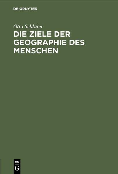 Die Ziele der Geographie des Menschen | Bundesamt für magische Wesen