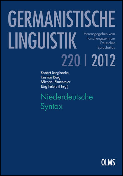 Niederdeutsche Syntax | Bundesamt für magische Wesen