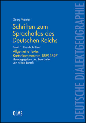 Schriften zum "Sprachatlas des Deutschen Reichs" | Bundesamt für magische Wesen