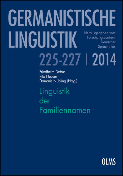 Linguistik der Familiennamen | Bundesamt für magische Wesen