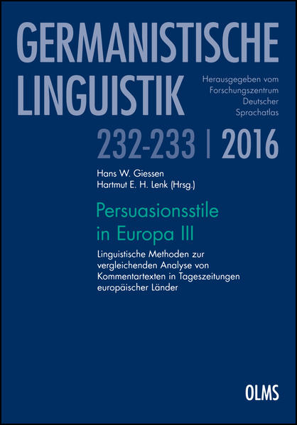 Persuasionsstile in Europa III | Bundesamt für magische Wesen