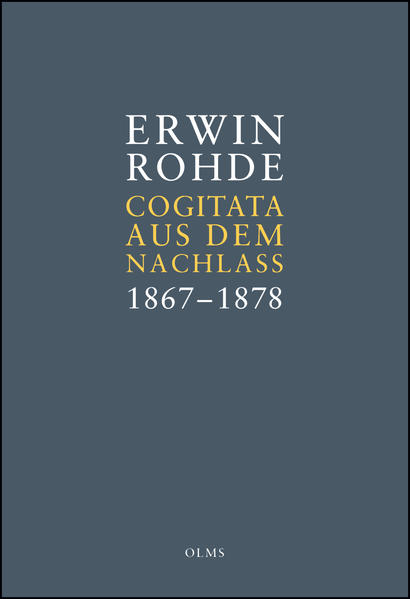 Cogitata aus dem Nachlass 18671878 | Bundesamt für magische Wesen