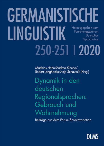 Dynamik in den deutschen Regionalsprachen: Gebrauch und Wahrnehmung | Bundesamt für magische Wesen