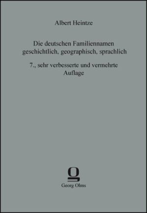 Die deutschen Familiennamen