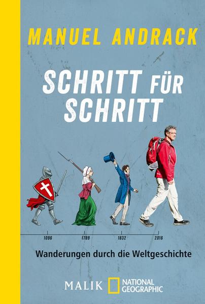 Hungrig durchs Neandertal, in Römersandalen auf dem Ausoniusweg oder auf den Spuren der Fischweiber von 1789 auf sechzehn Touren erwandert Manuel Andrack Wendepunkte der Weltgeschichte, von den Anfängen der Menschheit bis heute. Er folgt griechischen Ziegenpfaden an den Thermopylen, bricht wie Martin Luther gen Rom auf und erkundet die »Schwedenlöcher« in der Sächsischen Schweiz. Schließlich begleitet er eine Gruppe Flüchtlinge an einem Grenzübergang in Süddeutschland auf ihrem Weg. Auf diese Weise stellt Andrack nicht nur Landschaften und Wanderziele vor, sondern marschiert unterhaltsam und sachkundig durch die Geschichte.