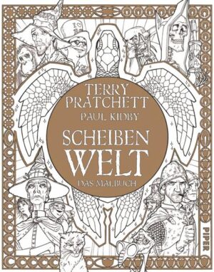 Terry Pratchetts Werk ist unsterblich. Seine Scheibenweltromane haben Generationen von Leserinnen und Lesern weltweit begeistert. Nun können alle Fans die Welten des Großmeisters neu entdecken das Scheibenwelt- Malbuch führt zu den schönsten Schauplätzen der flachsten aller Welten des Universums und zu ihren berühmtesten Bewohnern. Kongenial und voller Liebe zum Detail von Paul Kidby illustriert, lässt dieser Band Terry Pratchetts Werk immer wieder anders und aufs Neue lebendig werden.