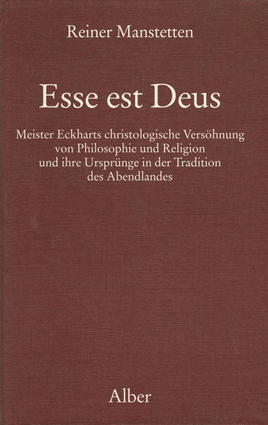 Meister Eckharts scholastische Denkform ist keineswegs bloße Hülle eines mystischen Gehaltes. Denn die plötzliche spirituelle Einsicht und die ihr folgende diskursive Reflexion gehören für ihn zusammen. Das Buch zeigt die Einheit von Eckharts philosophischen und religiös-seelsorgerlichen Intentionen und ihre Erfüllung in einer personalen Gewißheit des Seins. Anknüpfend an Eckharts Grundsatz „esse est deus“ werden die beiden Traditionen, die dieser Satz verbindet, aristotelische Ontologie und jüdisch-christliche Gotteslehre, unter den für Eckhart richtungsweisenden Leitworten Substanz und Verwandlung untersucht. In den Begriffsfeldern Substanz/Relation, Einheit/Differenz, Univozität/Analogizität wird Eckharts Seins- und Gotteslehre dargestellt. Auf ihr basiert die Interpretation des Eckhart´schen Menschenbildes zwischen den Polen des Nichts, das zur Sünde, und der Abgeschiedenheit, die zur Erkenntnis des Seins führt. Im letzten Teil geht es um die Verwandlung des Menschen und die Verwandlung Gottes in einer Erfahrung vollkommener Einheit. Es wird gezeigt, wie Eckhart das tradierte Denken einsetzt und abwandelt, um auf den Ursprung des Selbst aus einer Stille jenseits des Denkens hinzuweisen. Dieser Stille entspricht nicht das begriffslose Verstummen des Geheimlehrers, sondern das Schweigen des Weisen, für den sich durch alle Mittel des Denkens das Undenkbare mitteilt.