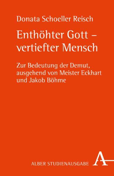 Das Buch entfaltet einen Begriff der Demut, dessen früheres Gewicht heute schwer nachvollziehbar geworden ist. Das widersprüchliche Wort führt bei Meister Eckhart und Jakob Böhme in das Denken eines Gesamtzusammenhangs, der Höhe und Tiefe, Leere und Fülle, Gott und Mensch ineinander überführt durch ein dynamisches Beziehungsgeschehen, das grundlegend kreativ ist. „Das Buch Donata Schoeller Reischs besticht nicht nur durch die kundige Darstellung mystischer Elemente in ihrem strengen Gliederbau bei Meister Eckhart und Jakob Böhme. Indem die Autorin ausgerechnet an Nietzsche zeigt, dass dessen manifeste Polemik gegen die Demut insgeheim auf deren Reformulierung zielte, gelingt es ihr, den Bogen zur modernen und postmodernen Subjektkritik zu schlagen." Neue Zürcher Zeitung „In einer abschließenden Würdigung von Schoeller Reischs Untersuchung bleibt festzuhalten, dass hier in Themenstellung, Gliederung und Ausarbeitung ein sowohl für den gegenwärtigen philosophisch-theologischen Diskurs, wie auch für die spirituelle Praxis außergewöhnlicher wichtiger Beitrag gelungen ist." Philosophisches Jahrbuch „Vorbildlich ist die hermeneutische Haltung der Autorin, ihre Sache authentisch zu Wort kommen zu lassen. Niemals von der Intensität sprachlicher und gedanklicher Vergegenwärtigung abzulassen, ist die Stärke dieses Buches. . Einer ratlos gewordenen Moderne wird hier ein widerspenstiges Stück Ermutigung geboten." Studia Philosophica