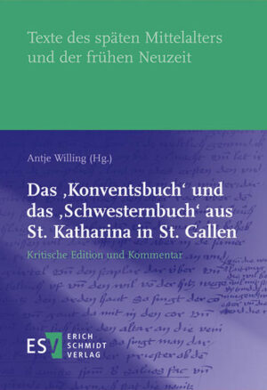 Das Konventsbuch und das Schwesternbuch aus St. Katharina in St. Gallen | Bundesamt für magische Wesen
