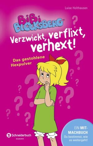 Du entscheidest, welches Abenteuer Bibi erlebt! Barbara Blocksbergs neues Hexpulver ist verschwunden - und plötzlich verhalten sich alle Leute in Neustadt so seltsam! Was genau ist passiert? Und wo soll Bibi nach der Lösung des Rätsels suchen? Begib Dich gemeinsam mit Bibi auf Spurensuche. Du entscheidest am Ende jedes Kapitels, wie die Geschichte weitergeht. Je nachdem, welche Fortsetzung du wählst, entwickelt sich die Handlung anders. Dabei führen alle Möglichkeiten irgendwann zum Ziel - und es gibt viele spannende Wege dorthin!