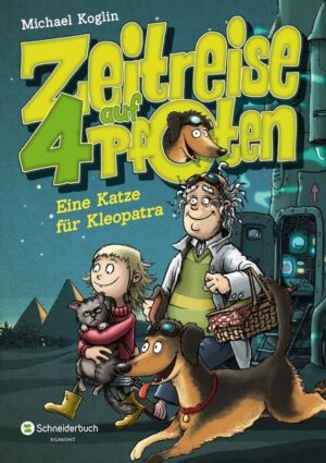 Ein Hund reist durch die Zeit! Ponys, Raben und ein Dinosaurierbaby was für ein Chaos! Die Zeitreise- Maschine von Professor Tempus hat einen ganzen Haufen Tiere aus der Vergangenheit ins Jetzt befördert. Der Professor, seine Enkelin Lia und ihr Hund Curry müssen die Tiere unbedingt wieder zurück nach Hause bringen! Ihre erste Reise geht ins alte Ägypten. Die kleine Katze gehört zurück in Kleopatras Palast, sonst ist die Weltgeschichte in Gefahr! Gar keine so leichte Aufgabe die Pharaonin empfängt schließlich nicht jeden ... "Zeitreise auf vier Pfoten Eine Katze für Kleopatra" ist nominiert für den Kinderbuchpreis "Kieler Lesesprotte".